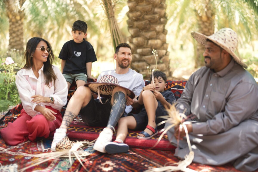 Lionel Messi serves as a Saudi tourist ambassador