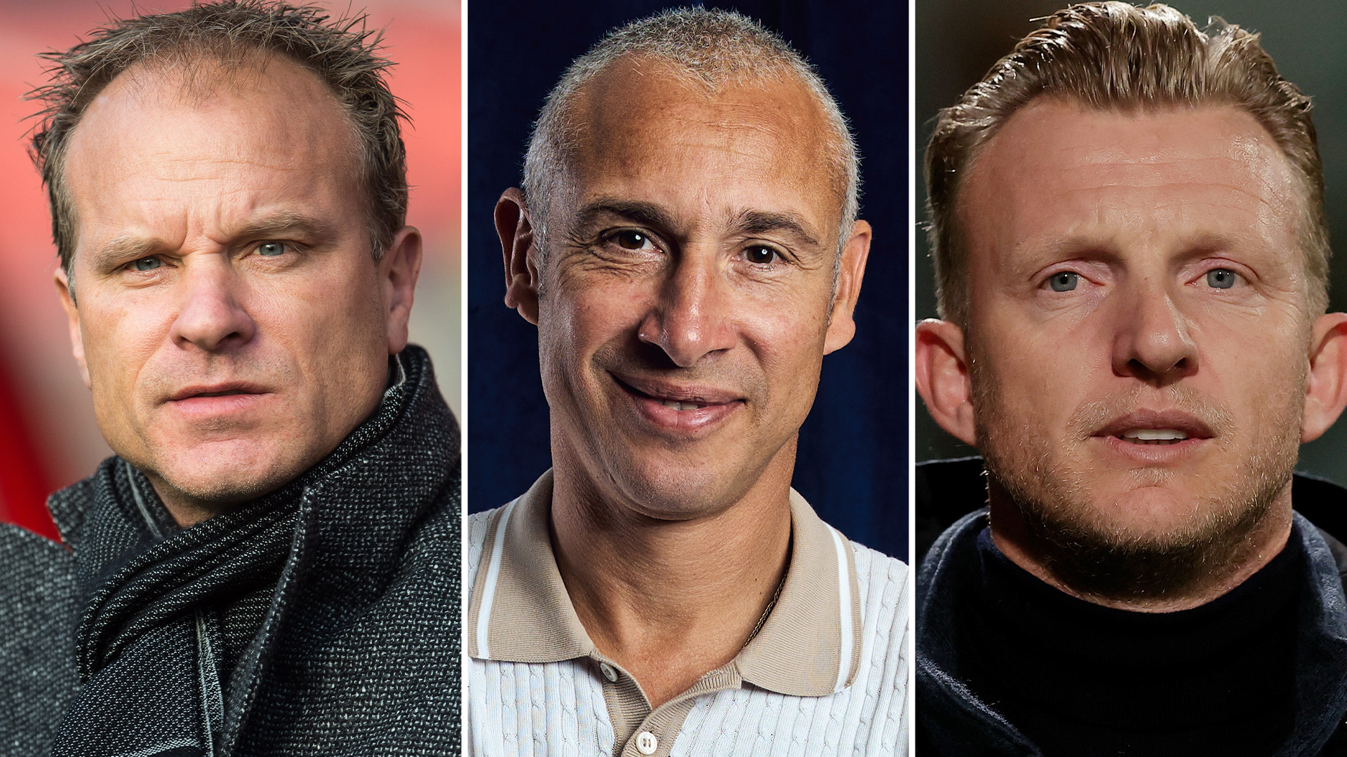 Dennis Bergkamp, Dirk Kuyt, Henrik Larsson