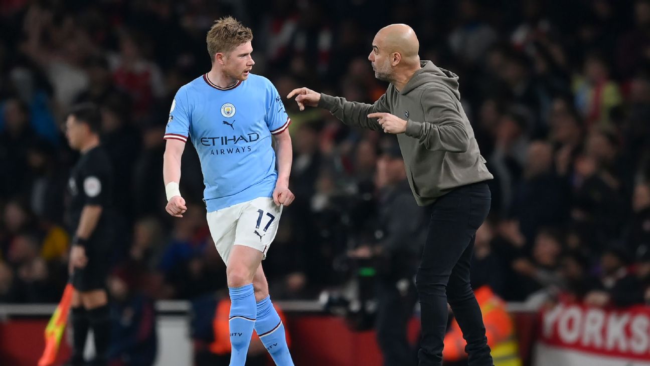 De Bruyne & Pep Guardiola