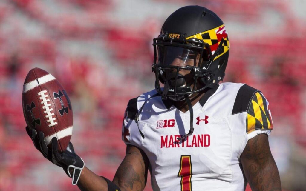 Stefon Diggs college career maryland 2