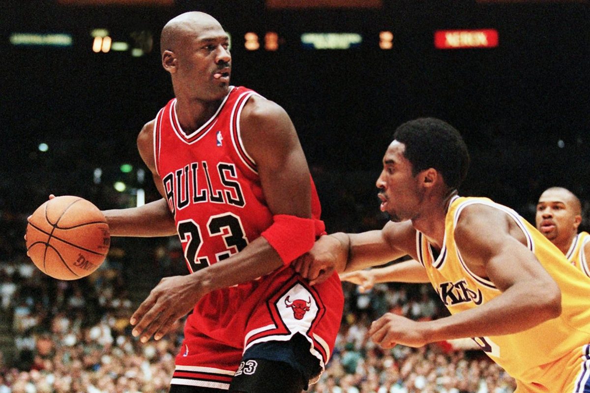 Michael Jordan and Kobe Bryant