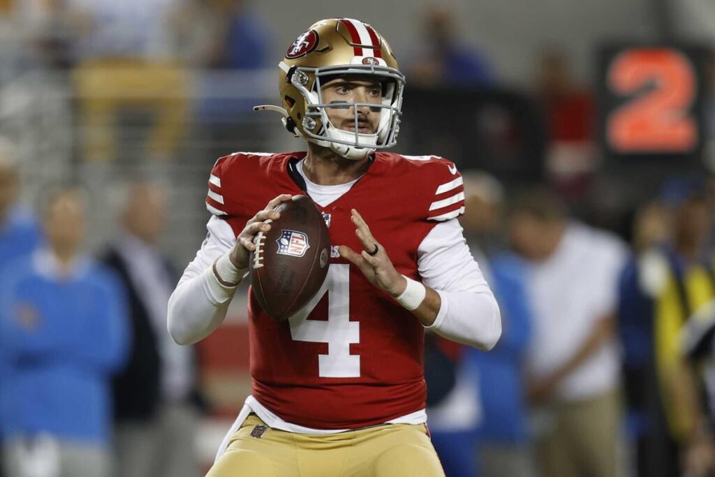 What does 49ers re-signing QB Brandon Allen mean for Brock Purdy amid ...