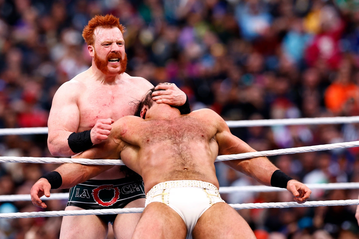 Sheamus and Drew McIntyre