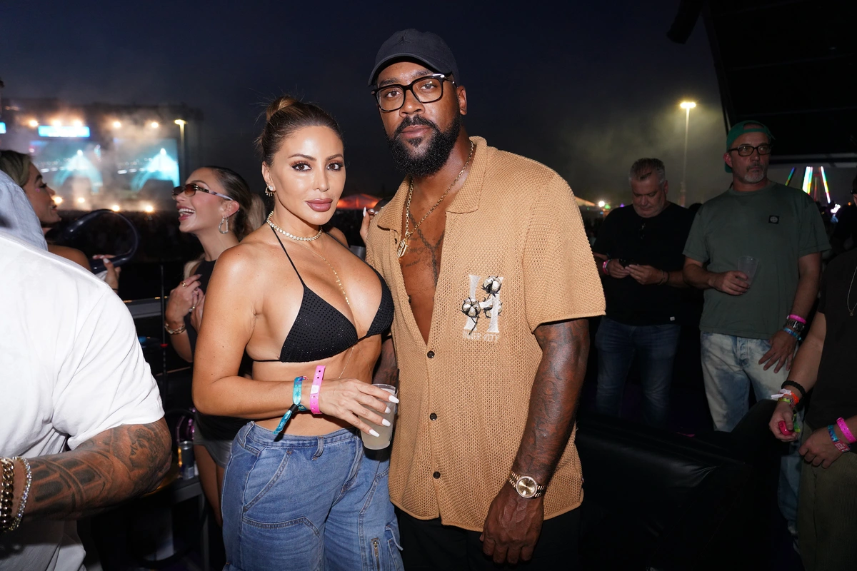 Larsa Pippen and Marcus Jordan