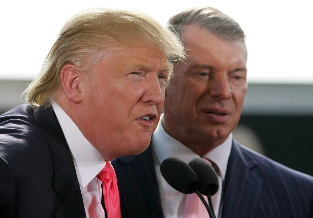 Donald Trump and Vince McMahon